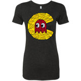 T-Shirts Vintage Black / S Poly Pac Man Women's Triblend T-Shirt