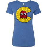 T-Shirts Vintage Royal / S Poly Pac Man Women's Triblend T-Shirt