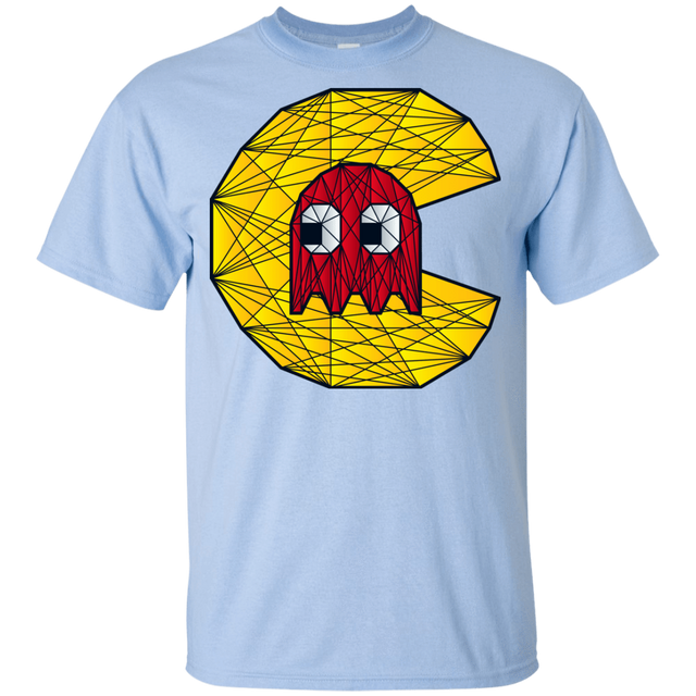 T-Shirts Light Blue / YXS Poly Pac Man Youth T-Shirt