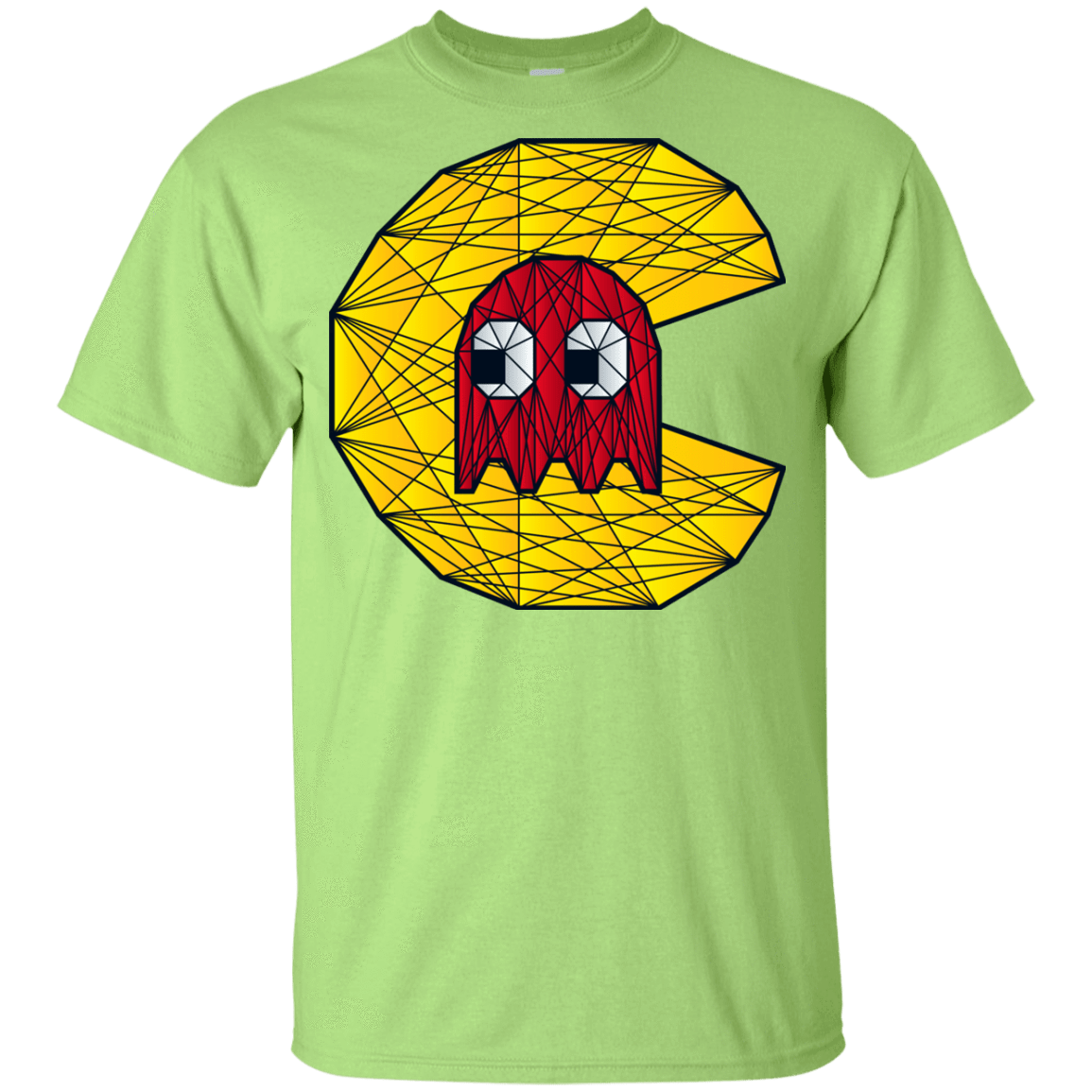 T-Shirts Mint Green / YXS Poly Pac Man Youth T-Shirt