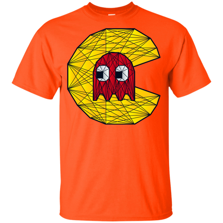 T-Shirts Orange / YXS Poly Pac Man Youth T-Shirt