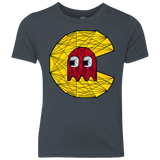 T-Shirts Vintage Navy / YXS Poly Pac Man Youth Triblend T-Shirt