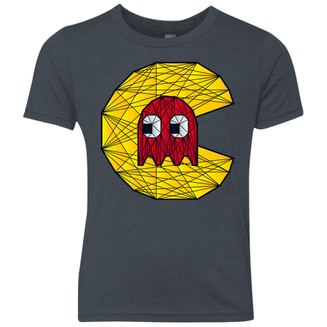 T-Shirts Vintage Navy / YXS Poly Pac Man Youth Triblend T-Shirt