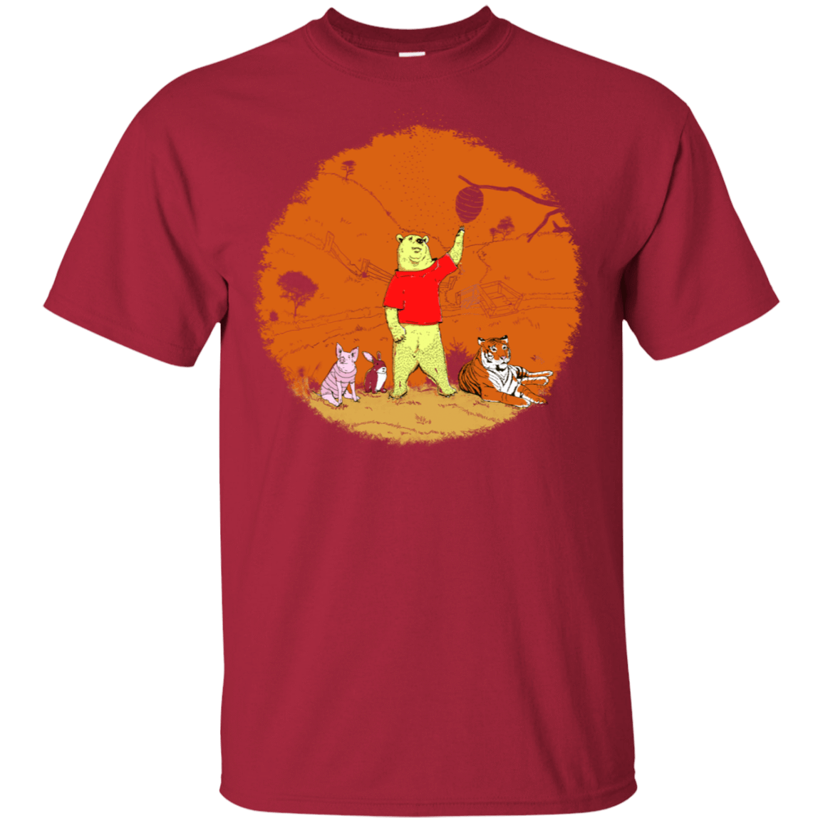 T-Shirts Cardinal / S Pooh T-Shirt