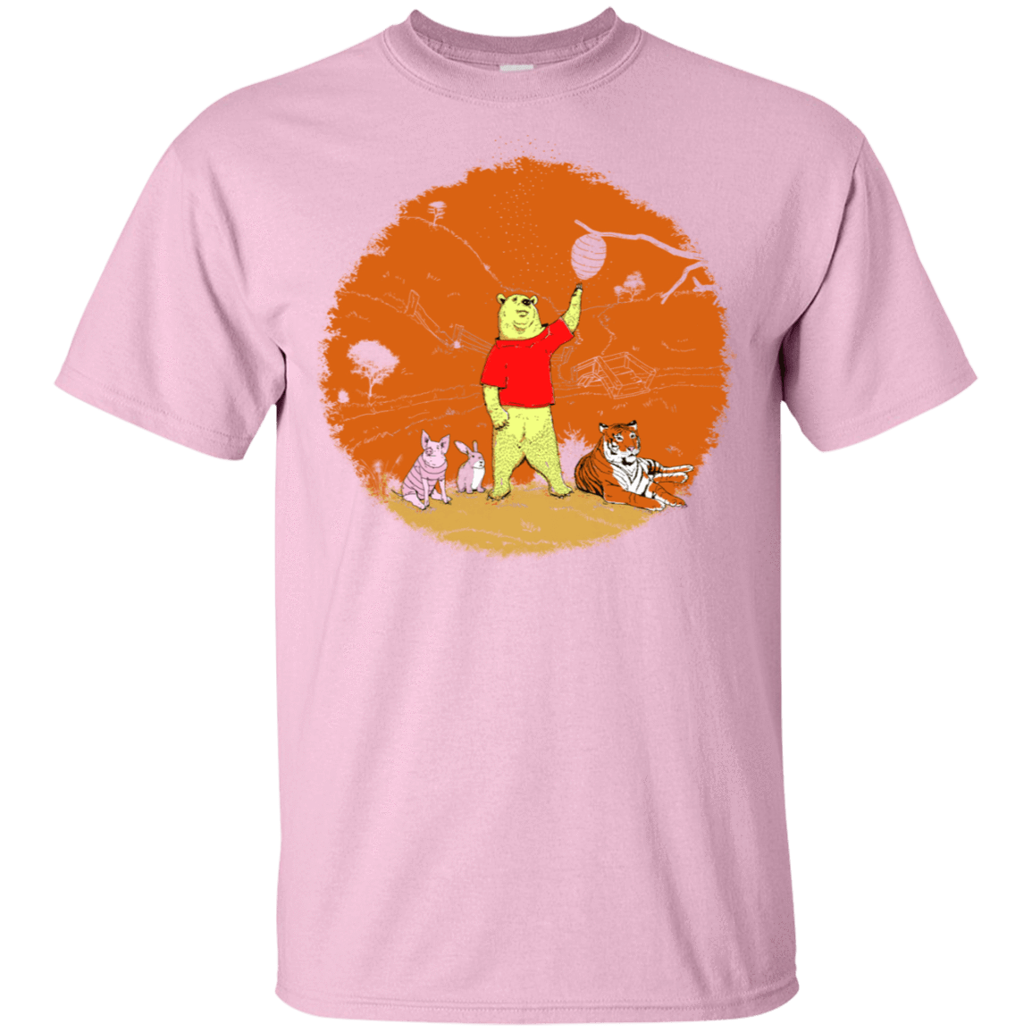 T-Shirts Light Pink / S Pooh T-Shirt