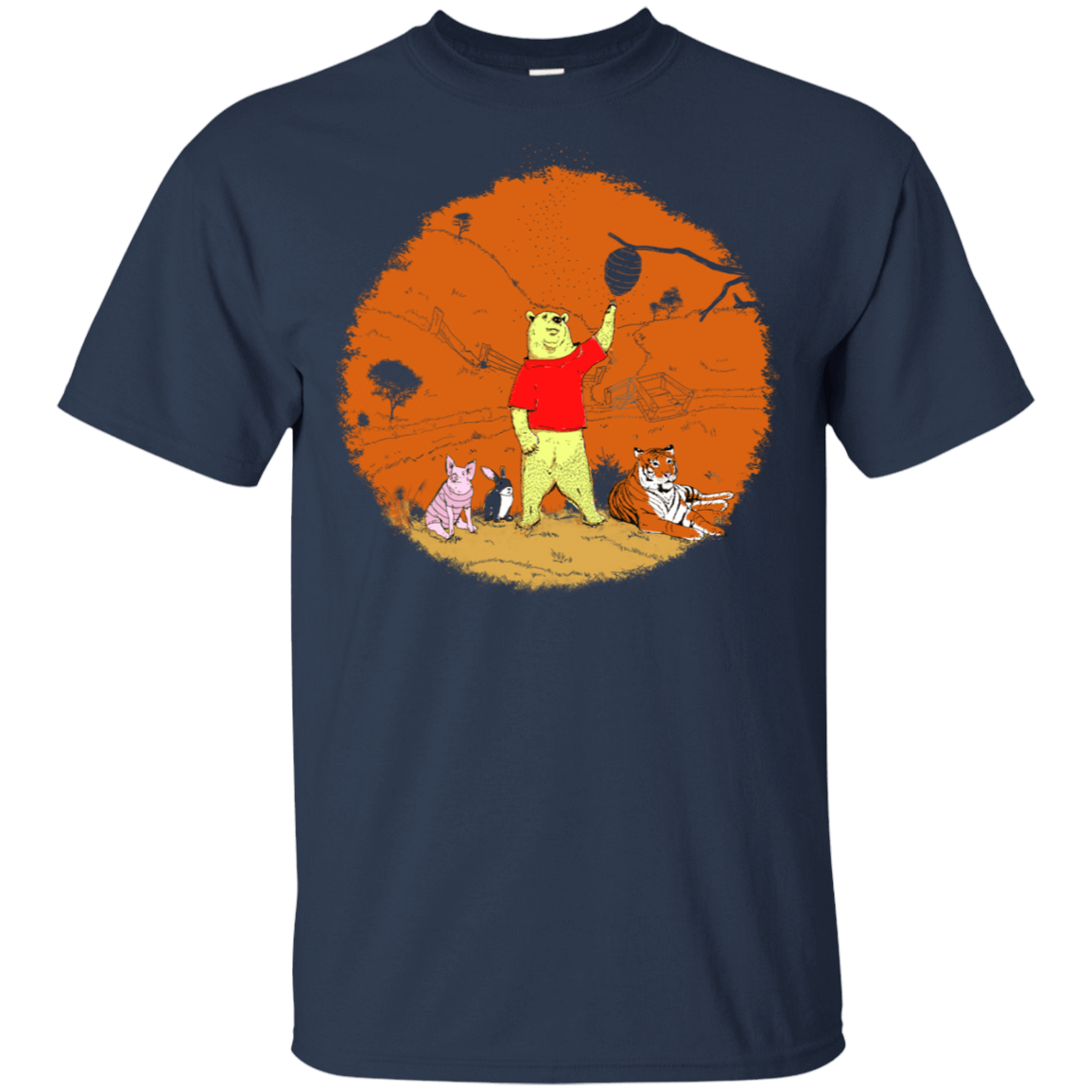 T-Shirts Navy / S Pooh T-Shirt