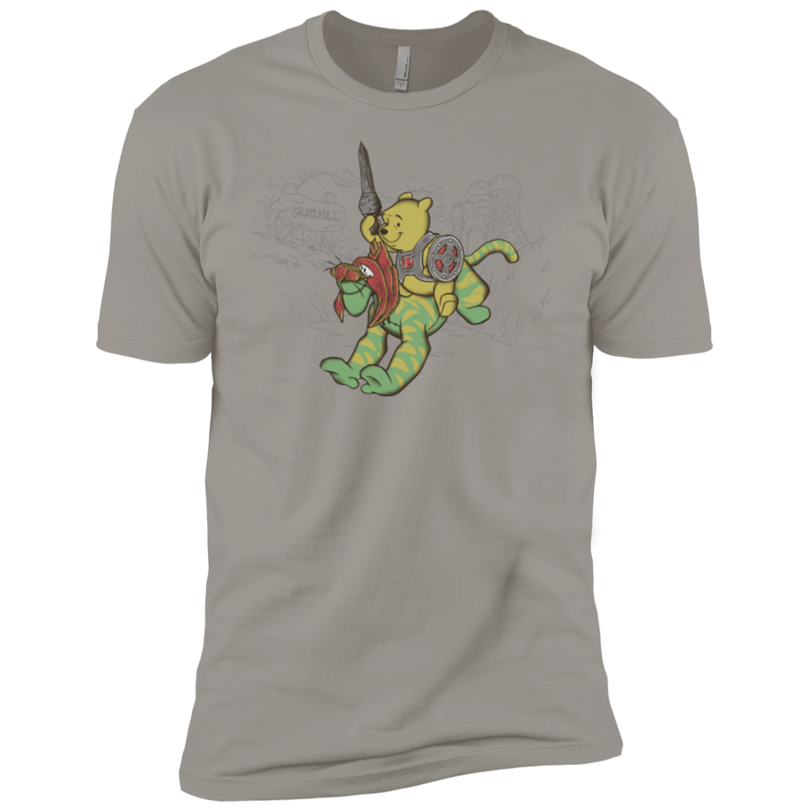 T-Shirts Light Grey / YXS Poohwah of Grayzkull Boys Premium T-Shirt