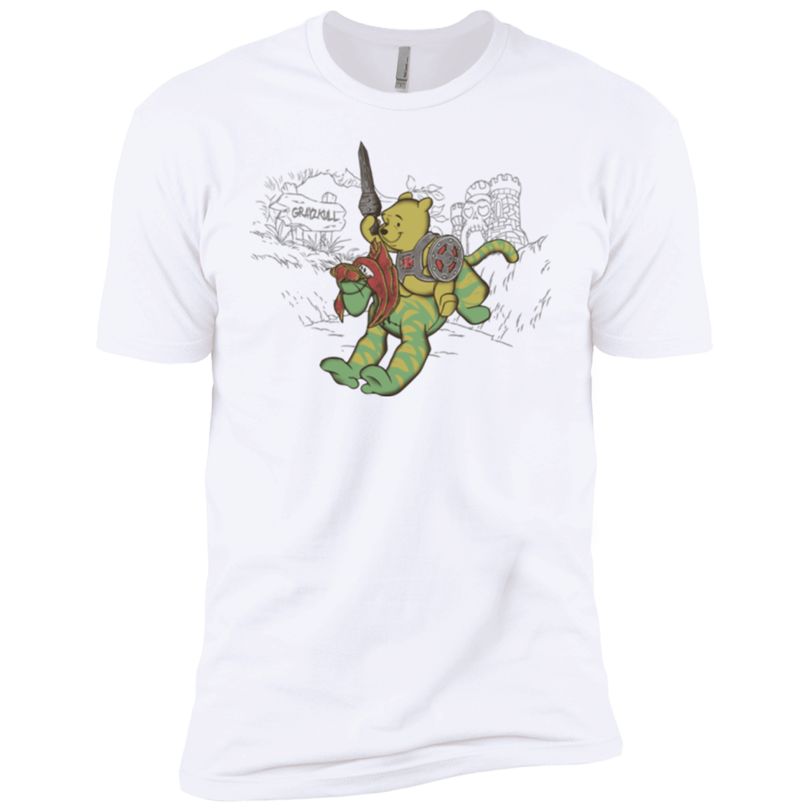 T-Shirts White / YXS Poohwah of Grayzkull Boys Premium T-Shirt