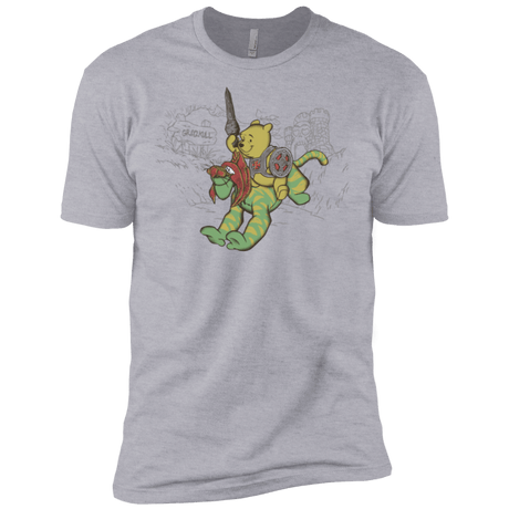 T-Shirts Heather Grey / X-Small Poohwah of Grayzkull Men's Premium T-Shirt