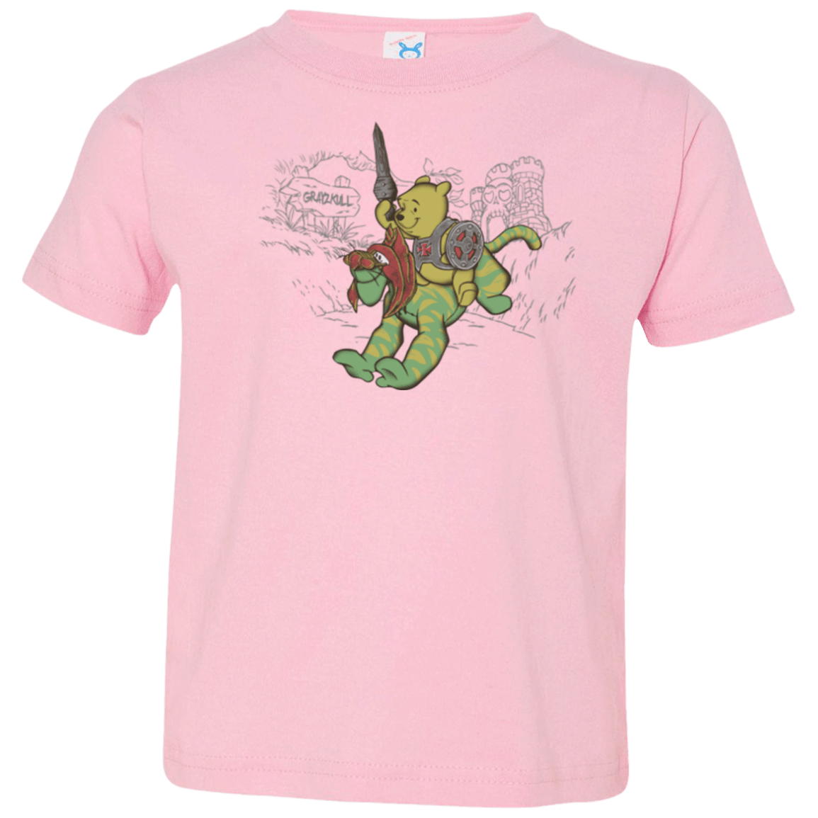 T-Shirts Pink / 2T Poohwah of Grayzkull Toddler Premium T-Shirt