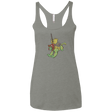 T-Shirts Venetian Grey / X-Small Poohwah of Grayzkull Women's Triblend Racerback Tank
