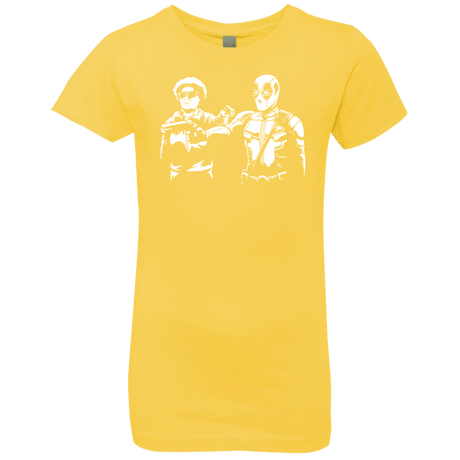 T-Shirts Vibrant Yellow / YXS Pool Fiction Girls Premium T-Shirt