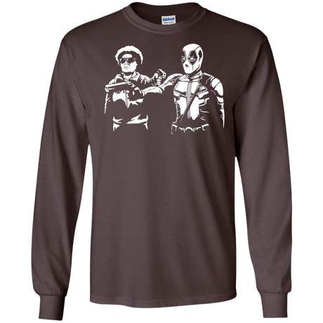 T-Shirts Dark Chocolate / S Pool Fiction Men's Long Sleeve T-Shirt