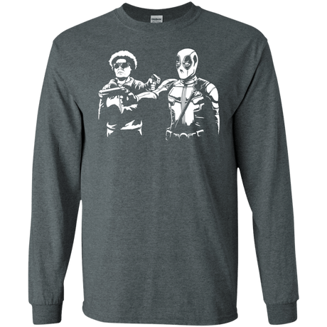 T-Shirts Dark Heather / S Pool Fiction Men's Long Sleeve T-Shirt