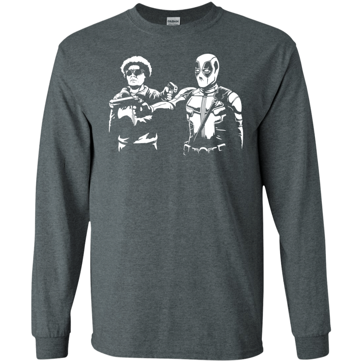 T-Shirts Dark Heather / S Pool Fiction Men's Long Sleeve T-Shirt