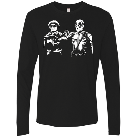 T-Shirts Black / S Pool Fiction Men's Premium Long Sleeve