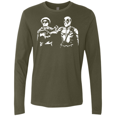 T-Shirts Military Green / S Pool Fiction Men's Premium Long Sleeve