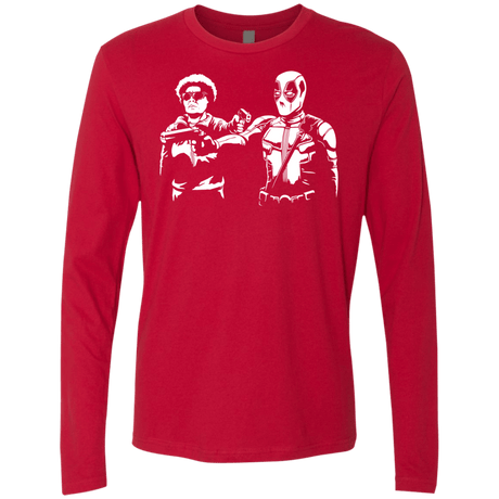 T-Shirts Red / S Pool Fiction Men's Premium Long Sleeve