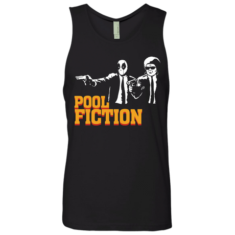 T-Shirts Black / S Pool Fiction Men's Premium Tank Top