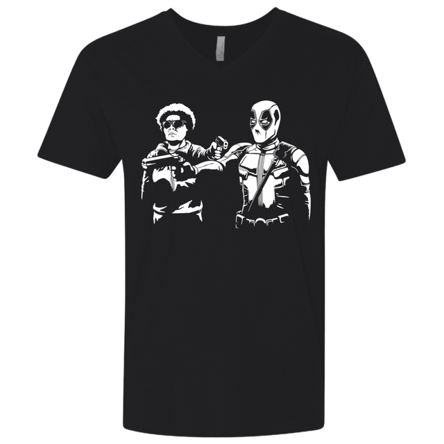 T-Shirts Black / X-Small Pool Fiction Men's Premium V-Neck