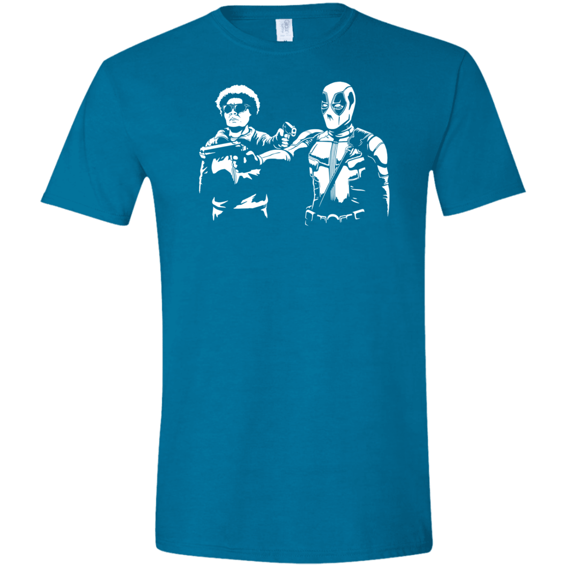 T-Shirts Antique Sapphire / S Pool Fiction Men's Semi-Fitted Softstyle