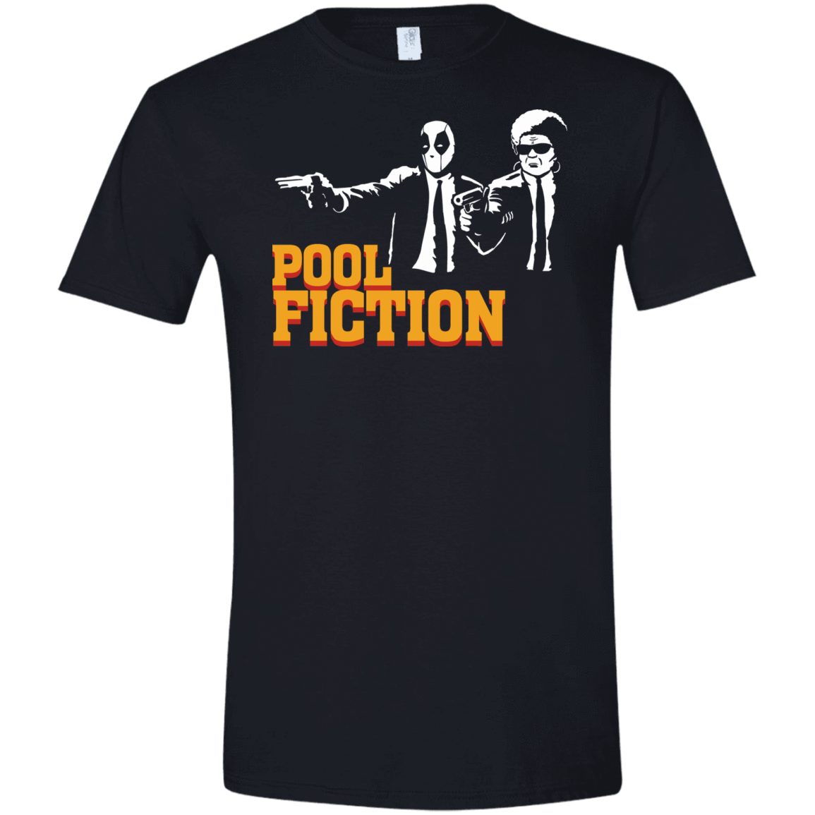 T-Shirts Black / X-Small Pool Fiction Men's Semi-Fitted Softstyle