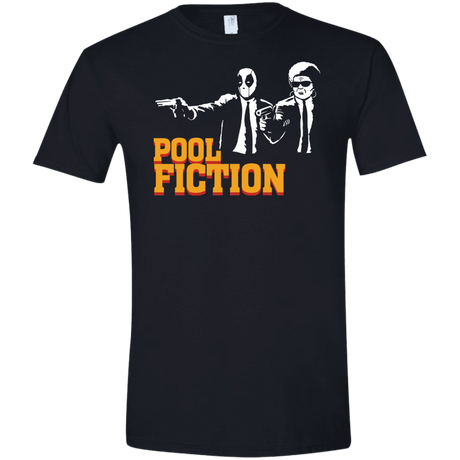 T-Shirts Black / X-Small Pool Fiction Men's Semi-Fitted Softstyle