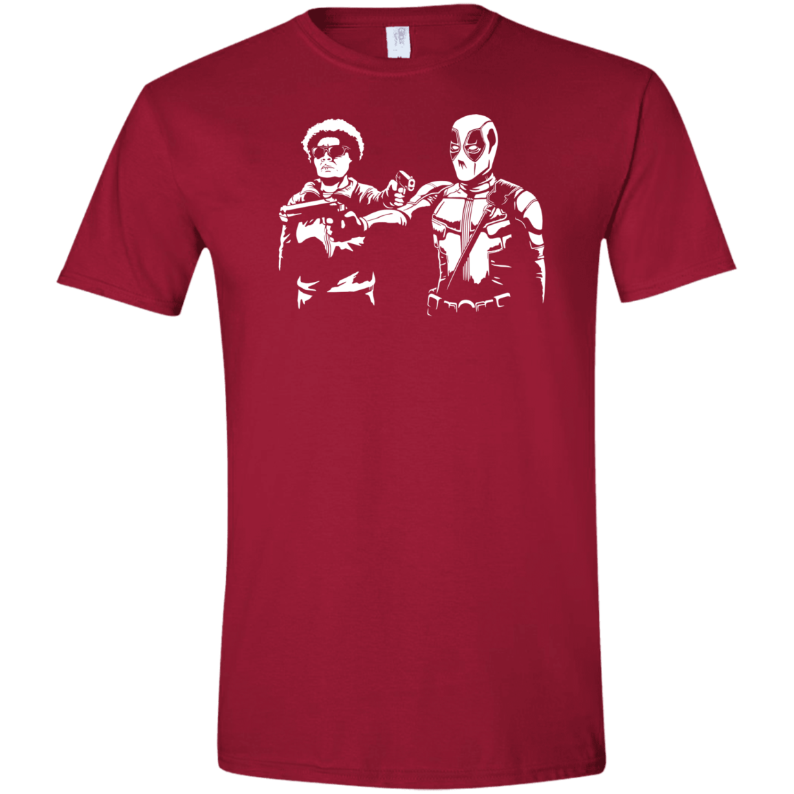 T-Shirts Cardinal Red / S Pool Fiction Men's Semi-Fitted Softstyle