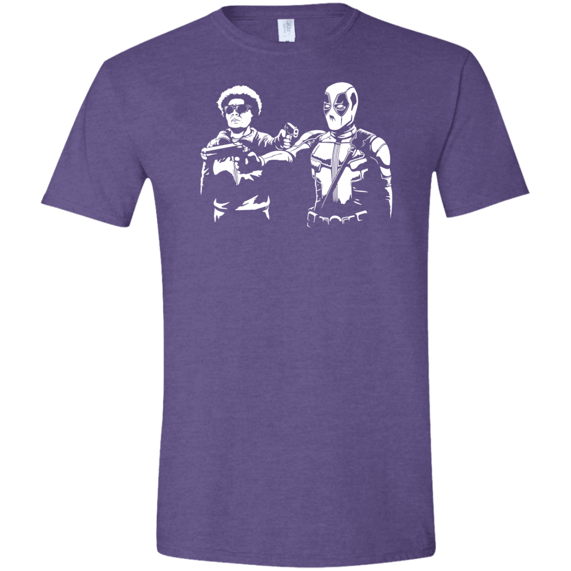 T-Shirts Heather Purple / S Pool Fiction Men's Semi-Fitted Softstyle