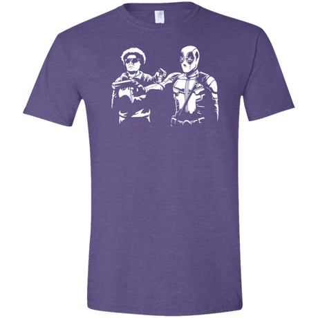 T-Shirts Heather Purple / S Pool Fiction Men's Semi-Fitted Softstyle