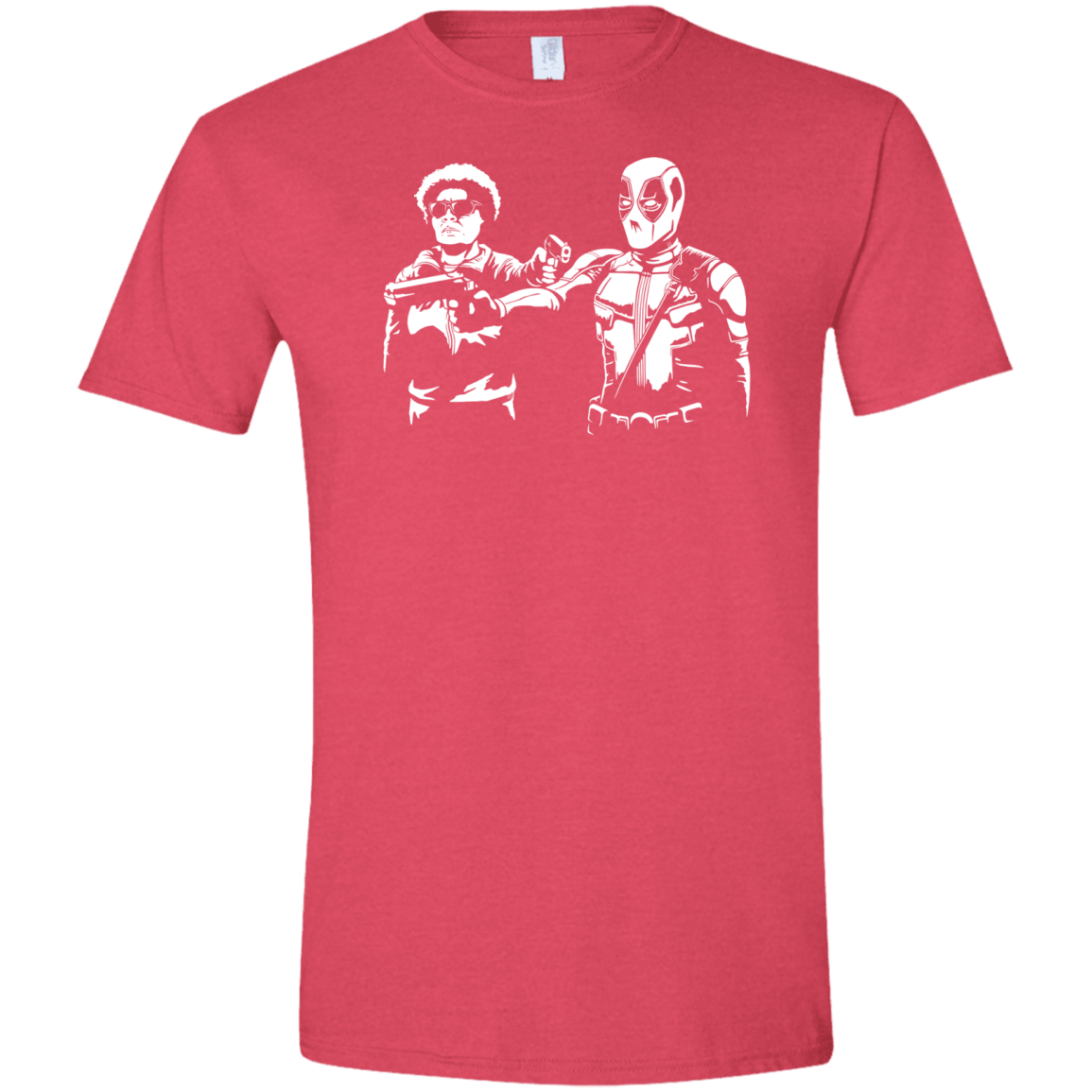 T-Shirts Heather Red / S Pool Fiction Men's Semi-Fitted Softstyle