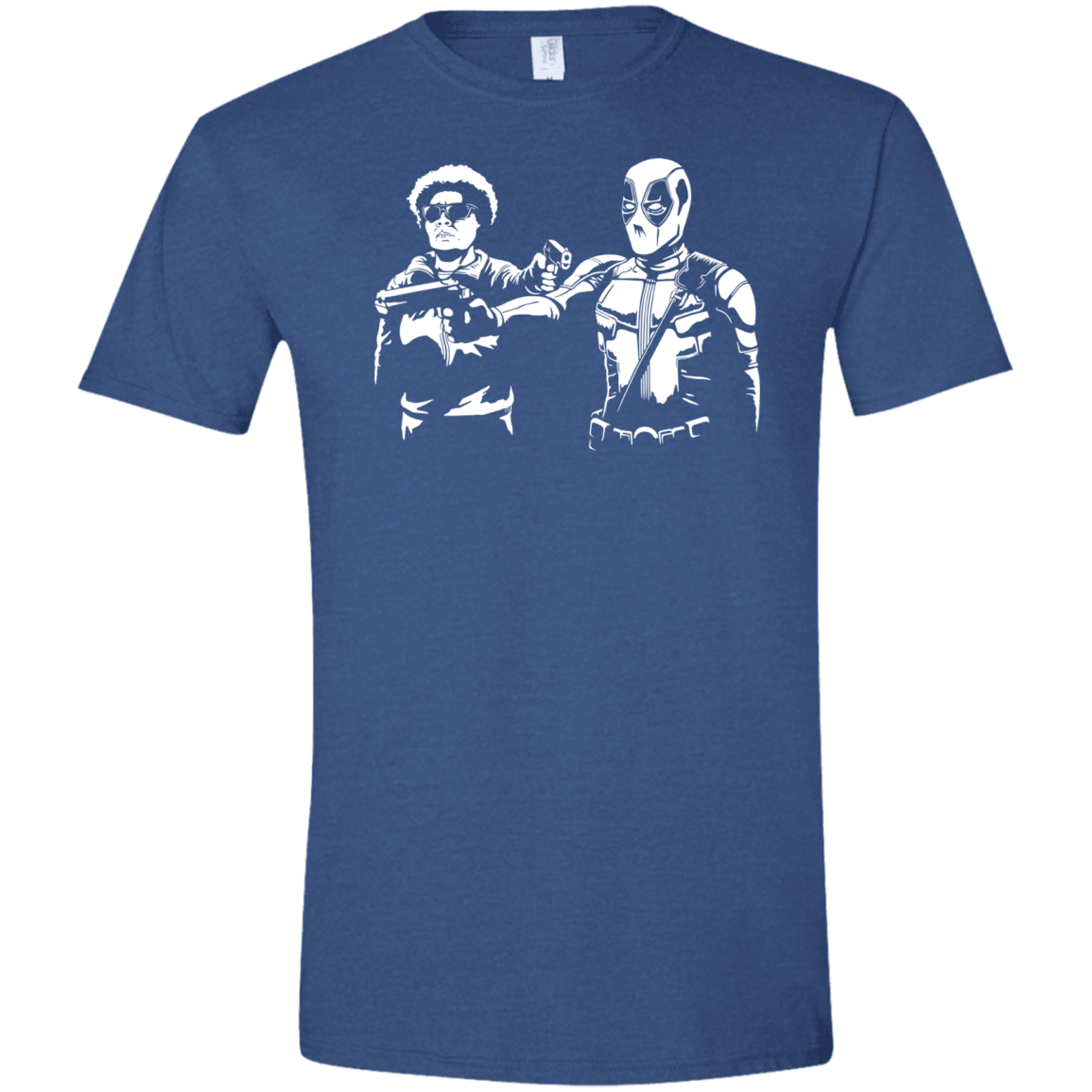 T-Shirts Heather Royal / X-Small Pool Fiction Men's Semi-Fitted Softstyle