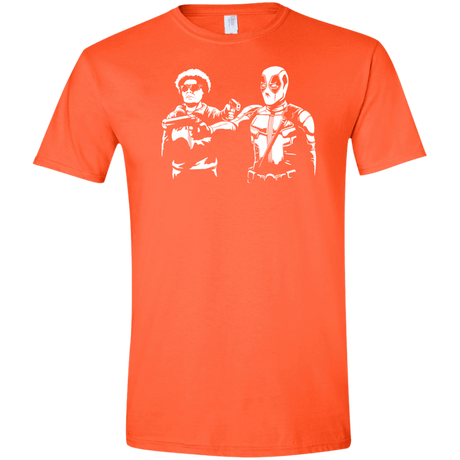 T-Shirts Orange / S Pool Fiction Men's Semi-Fitted Softstyle