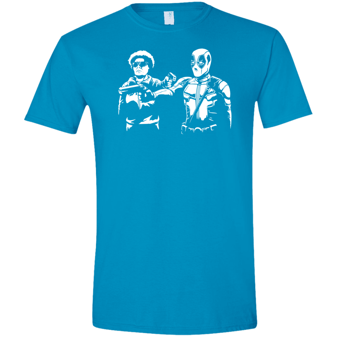 T-Shirts Sapphire / S Pool Fiction Men's Semi-Fitted Softstyle