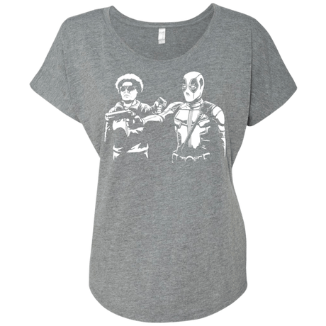 T-Shirts Premium Heather / X-Small Pool Fiction Triblend Dolman Sleeve