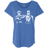 T-Shirts Vintage Royal / X-Small Pool Fiction Triblend Dolman Sleeve