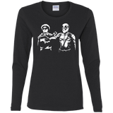 T-Shirts Black / S Pool Fiction Women's Long Sleeve T-Shirt