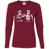 T-Shirts Cardinal / S Pool Fiction Women's Long Sleeve T-Shirt