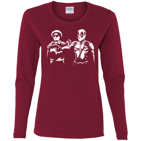 T-Shirts Cardinal / S Pool Fiction Women's Long Sleeve T-Shirt