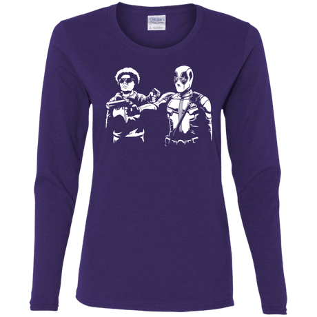 T-Shirts Purple / S Pool Fiction Women's Long Sleeve T-Shirt