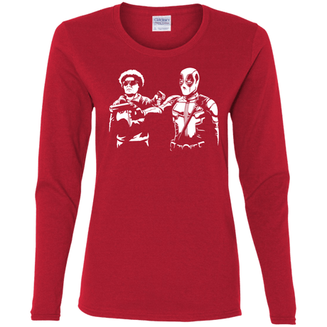 T-Shirts Red / S Pool Fiction Women's Long Sleeve T-Shirt