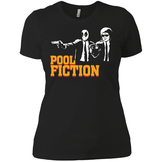 T-Shirts Black / X-Small Pool Fiction Women's Premium T-Shirt