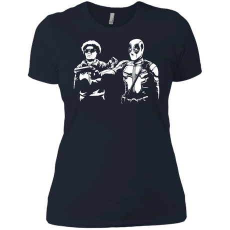 T-Shirts Midnight Navy / X-Small Pool Fiction Women's Premium T-Shirt