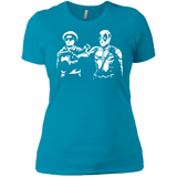 T-Shirts Turquoise / X-Small Pool Fiction Women's Premium T-Shirt