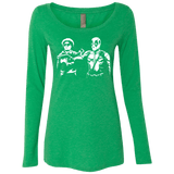 T-Shirts Envy / S Pool Fiction Women's Triblend Long Sleeve Shirt
