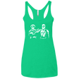 T-Shirts Envy / X-Small Pool Fiction Women's Triblend Racerback Tank