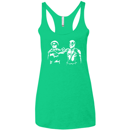 T-Shirts Envy / X-Small Pool Fiction Women's Triblend Racerback Tank