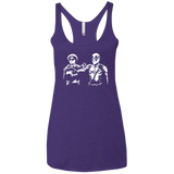 T-Shirts Purple Rush / X-Small Pool Fiction Women's Triblend Racerback Tank