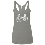 T-Shirts Venetian Grey / X-Small Pool Fiction Women's Triblend Racerback Tank