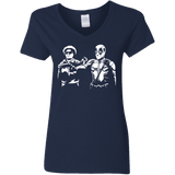 T-Shirts Navy / S Pool Fiction Women's V-Neck T-Shirt